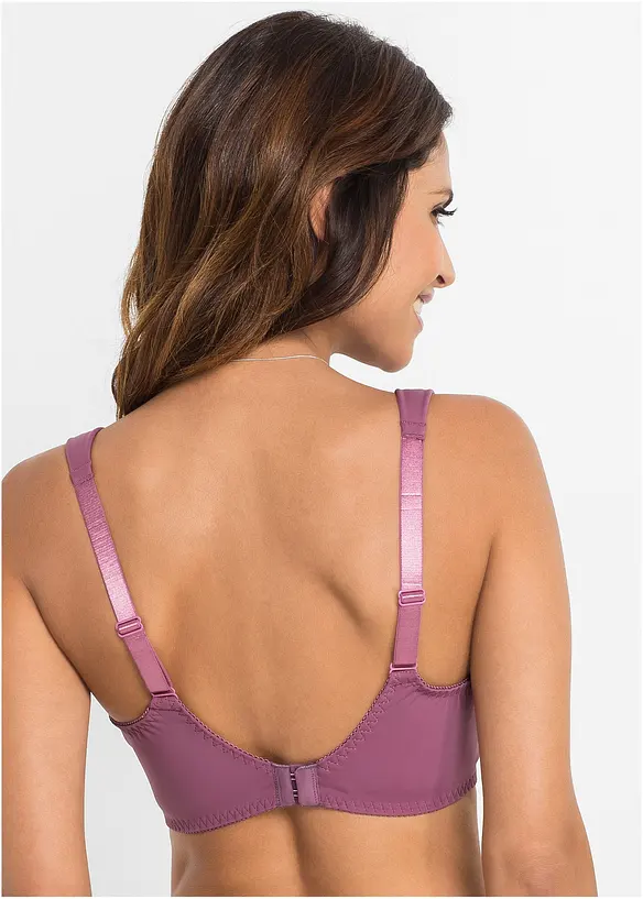 BH (2er-Pack) in lila von hinten (im Anschnitt) - bonprix