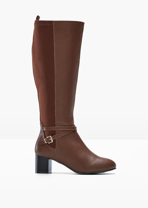 Stiefel in braun von vorne - bonprix