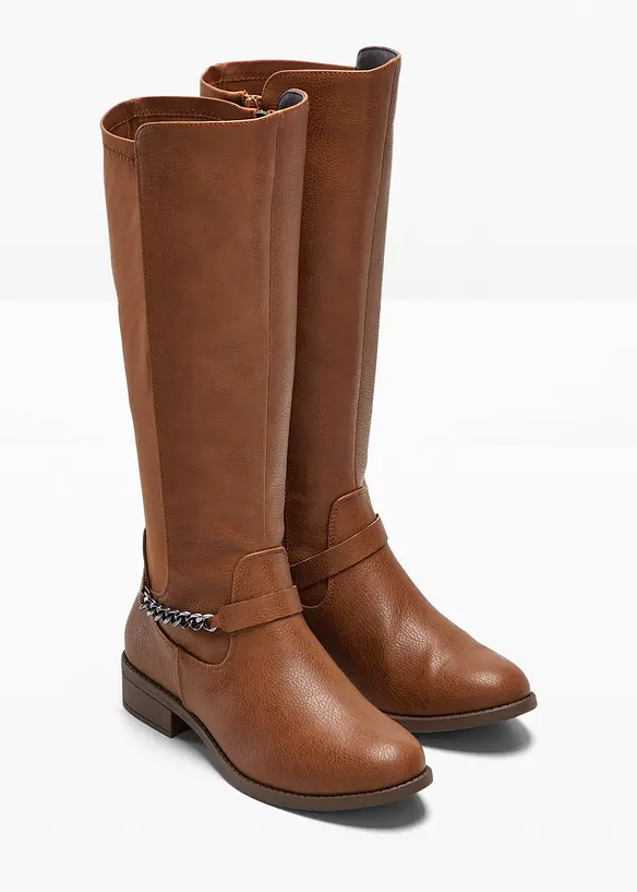 Stiefel in braun - bonprix