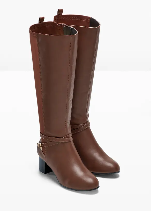Stiefel in braun - bonprix