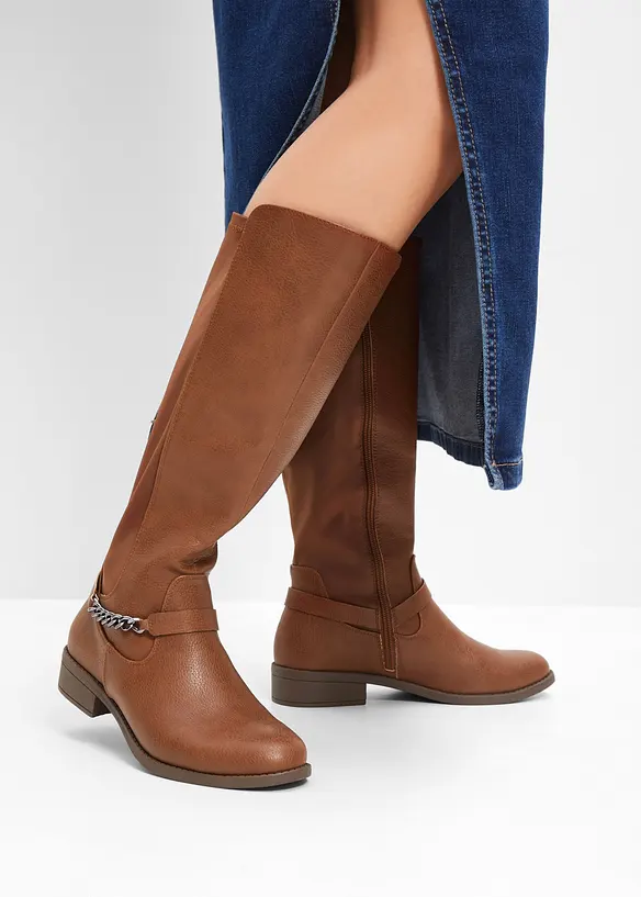 Stiefel in braun - bonprix