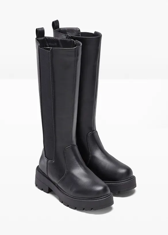 Stiefel in schwarz - bonprix