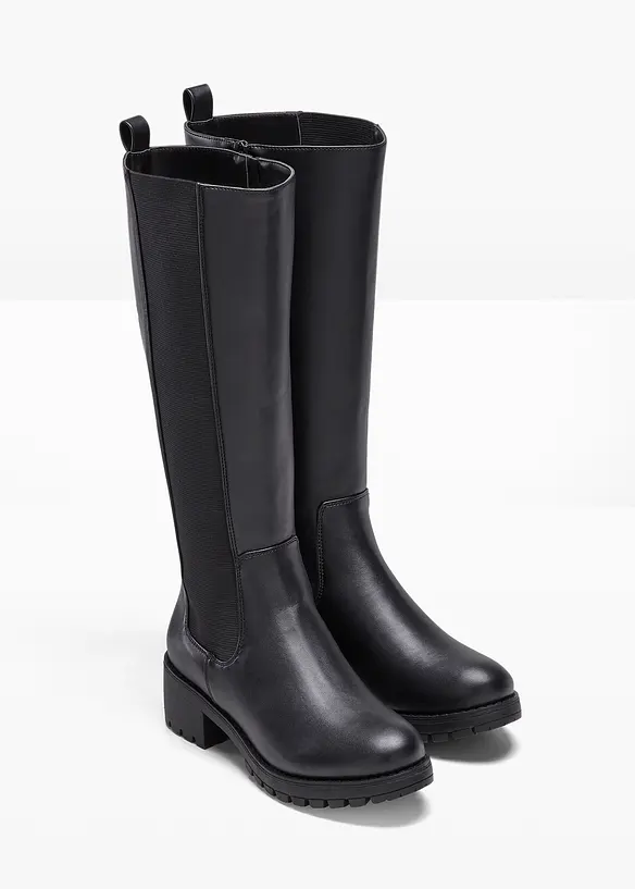 Stiefel in schwarz - bonprix