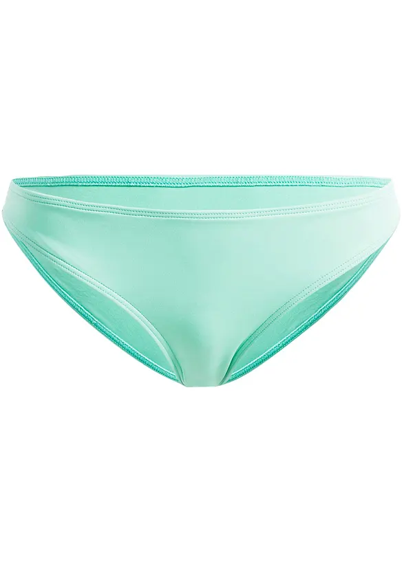 Bikinihose in grün von vorne - bonprix