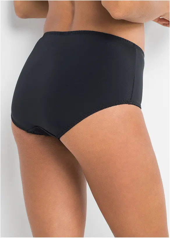 Formslip mit Spitze in schwarz von hinten - bonprix