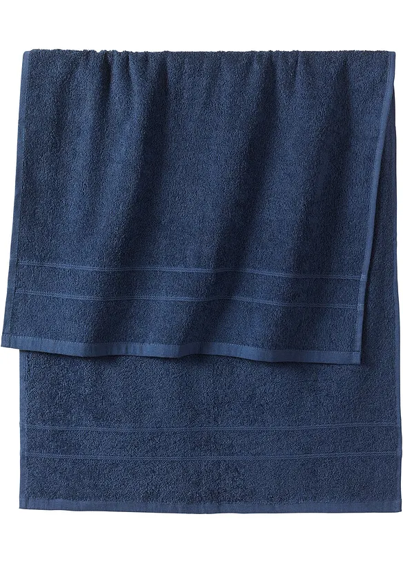 Handtuch in weicher Qualität in blau - bonprix