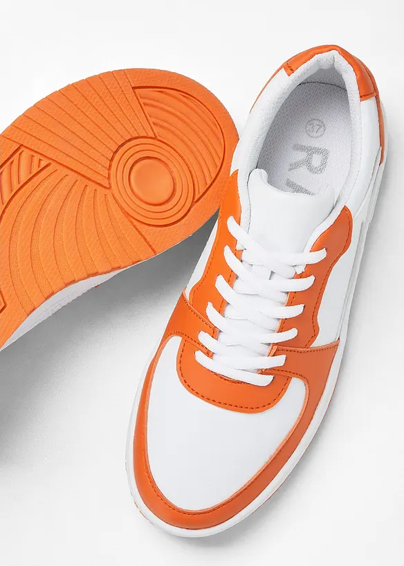 Sneaker in weiß (Detailaufnahme) - bonprix