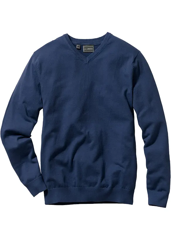 JAKE*S STUDIO MEN Strickpullover Mit V-Ausschnitt ( Produktbild-Vorschau 6