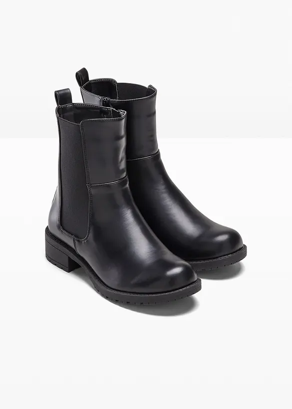 Chelsea-Boots in schwarz - bonprix