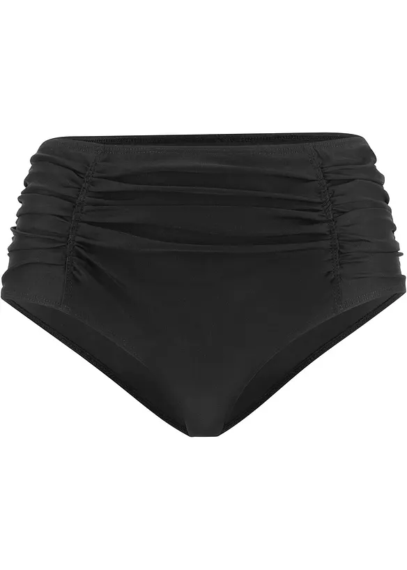 Shape Bikinihose leichte Formkraft in schwarz von vorne - bonprix