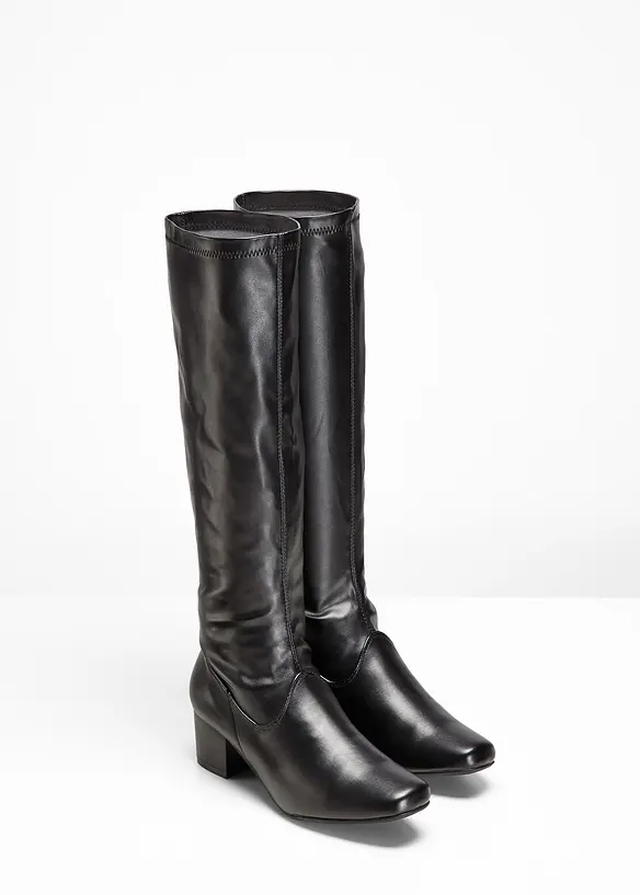 Stiefel in schwarz - bonprix