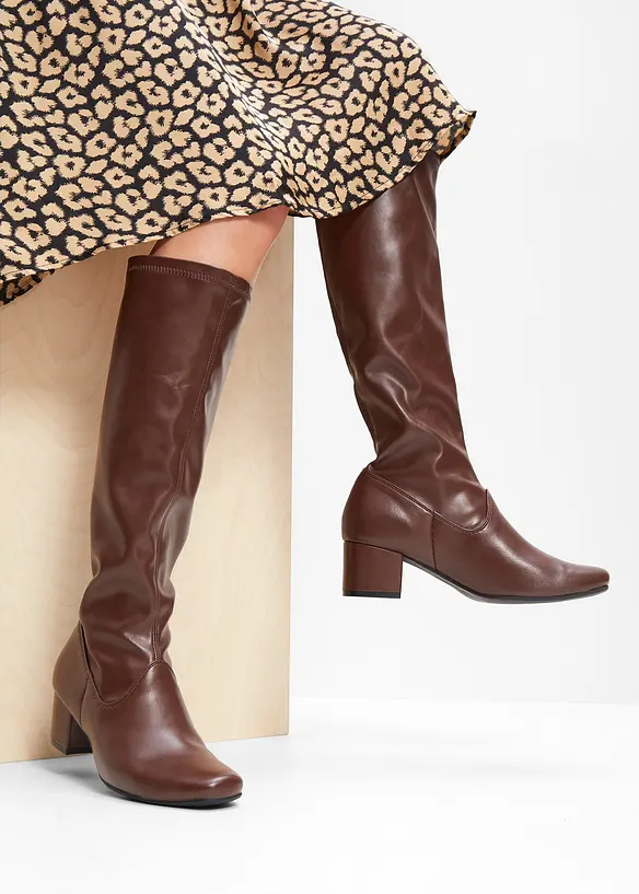 Stiefel in braun - bonprix