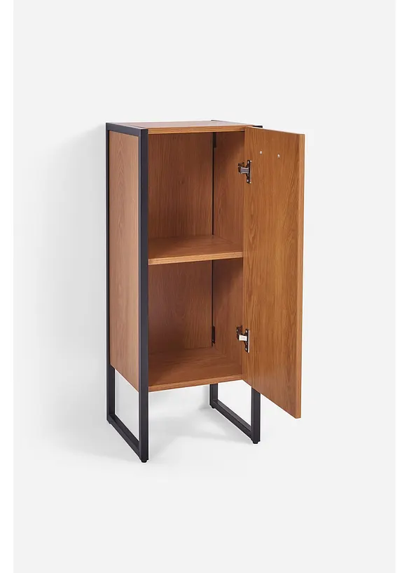 Badezimmer Schrank in beige geöffnet - bonprix