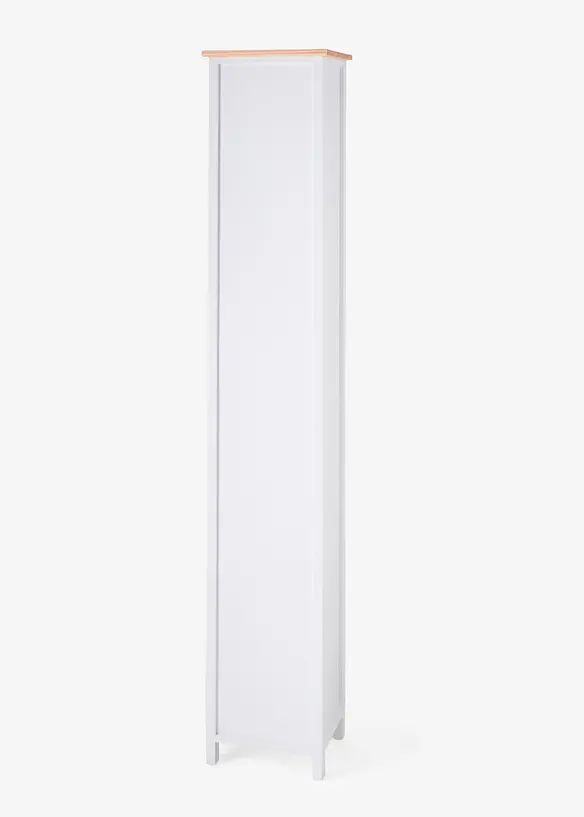 Hochschrank mit Ornament in weiß von hinten - bonprix