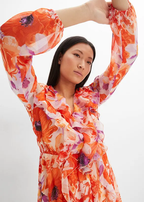 Bonprix chiffon kleid Clearance