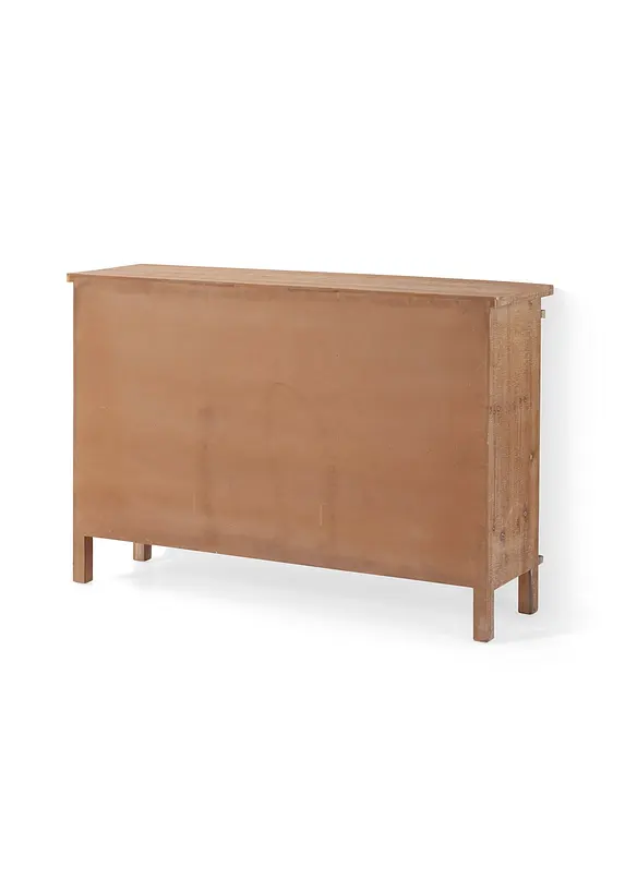 Sideboard mit Elefant-Design in beige von hinten - bonprix