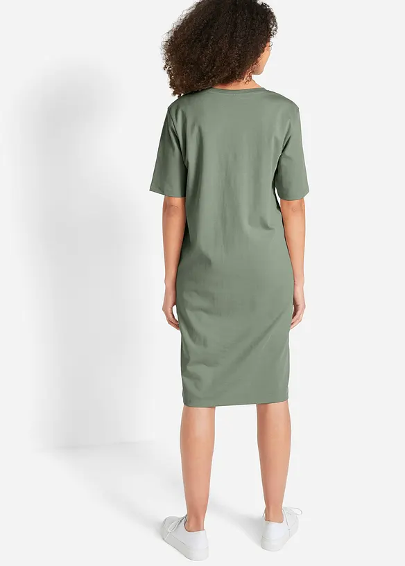 Shirtkleid (2er-Pack) in blau von hinten (Totalaufnahme) - bonprix Shirtkleid (2er-Pack) in blau von hinten (Totalaufnahme) - bonprix
