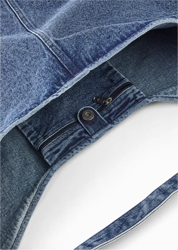Shopper aus Denim in blau geöffnet - bonprix