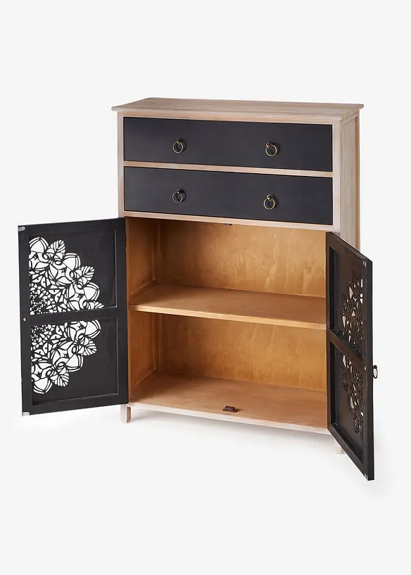 Kommode in schwarz geöffnet - bonprix