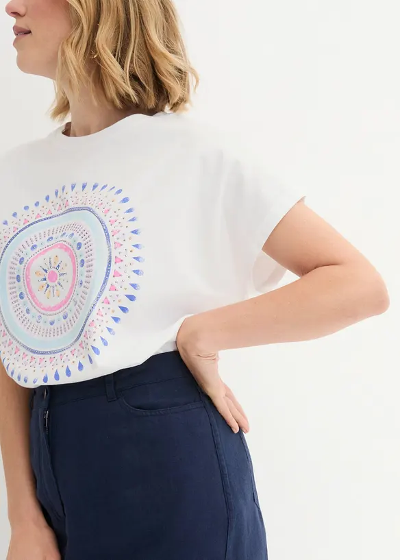 Shirt mit Mandaladruck