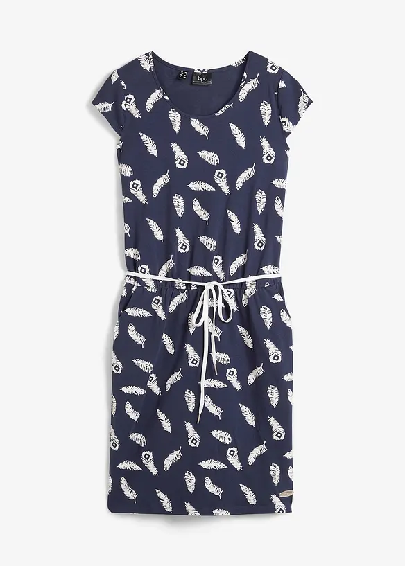 Shirtkleid in blau von vorne - bonprix Shirtkleid in blau von vorne - bonprix