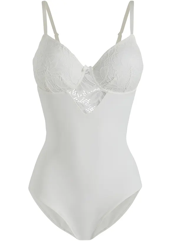 Medium Shape Body in weiß von vorne - bonprix