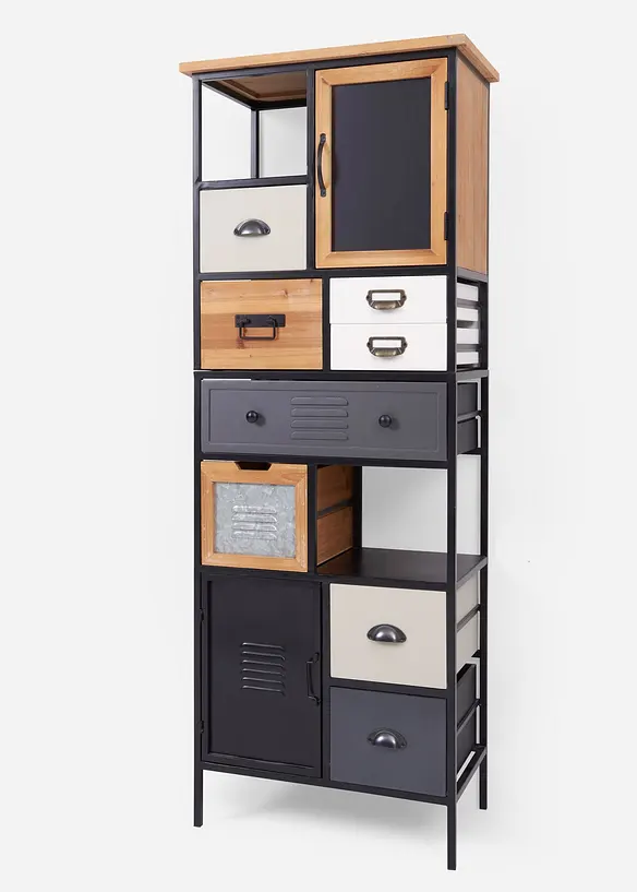 Schrank in grau von vorne - bonprix