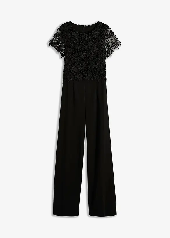 bonprix Jumpsuit mit Spitze