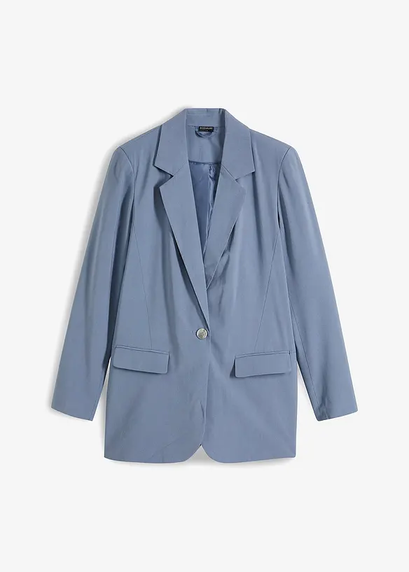 Blazer in lila von vorne - bonprix