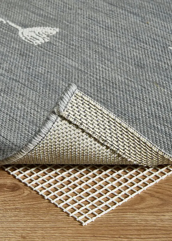 Antirutschmatte für Teppiche in weiß Detailaufnahme vom Material - bonprix