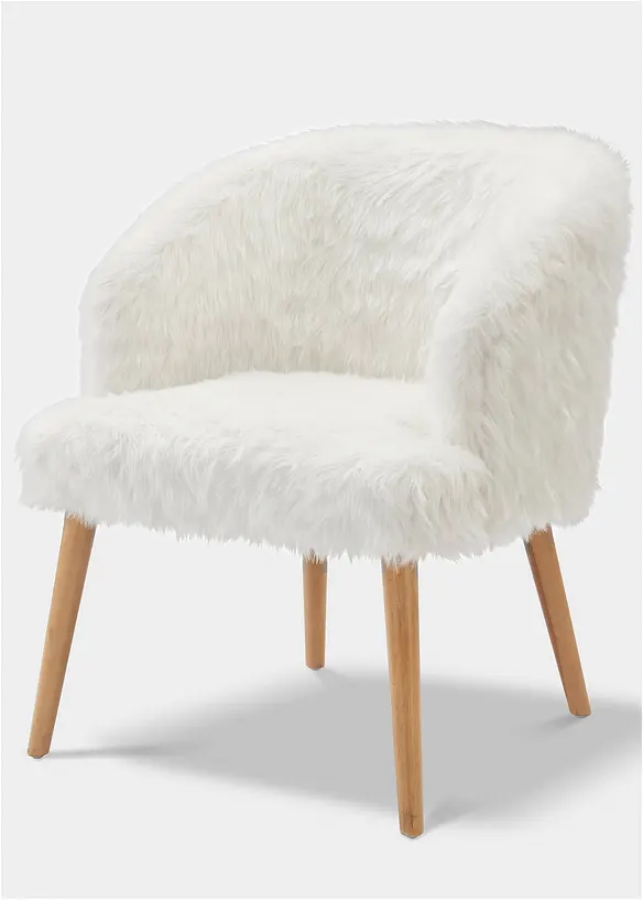 Sessel in weiß von vorne - bonprix