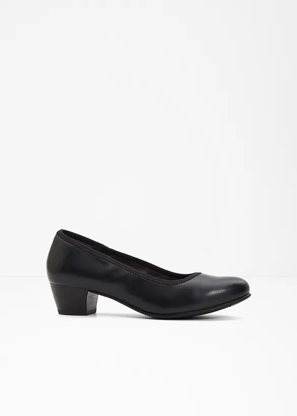 Jana Komfort-Pumps in bequemer Weite in schwarz - Jana