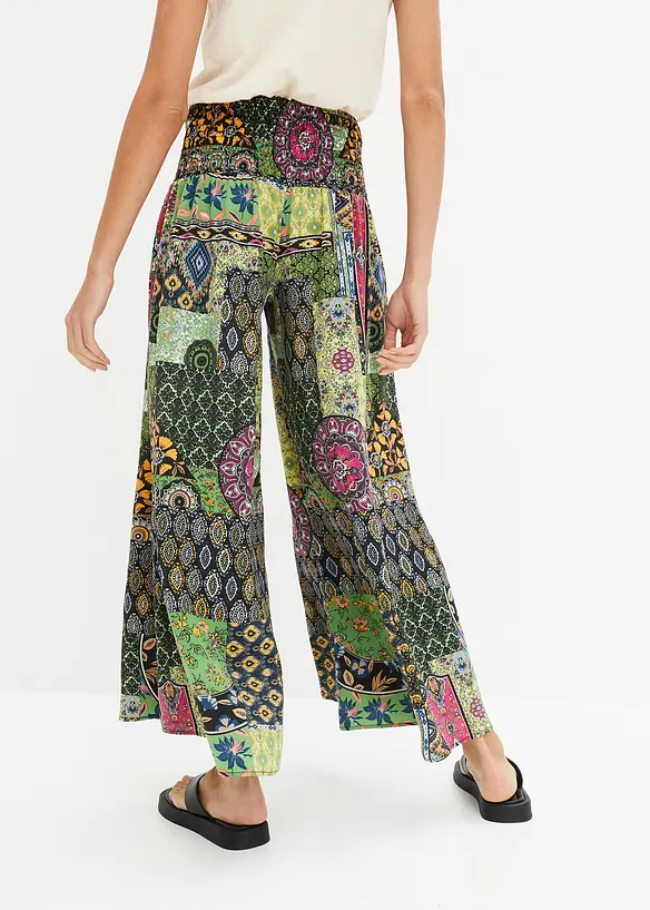 Palazzo-Hose in grün von hinten - bonprix Palazzo-Hose in grün von hinten - bonprix