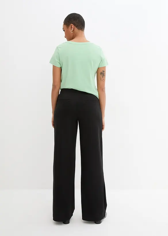 Punto di Roma Hose mit Bequembund in schwarz von hinten - bonprix Punto di Roma Hose mit Bequembund in schwarz von hinten - bonprix