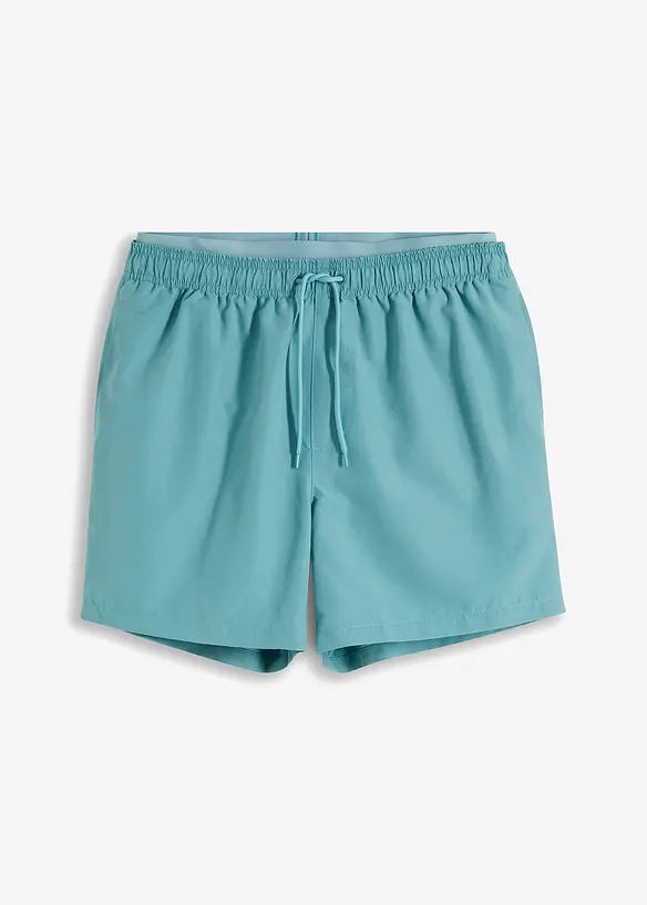 Badeshorts Herren nachhaltig in blau von vorne - bpc bonprix collection