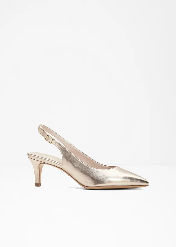 Tamaris Sling Pumps in gold - Tamaris