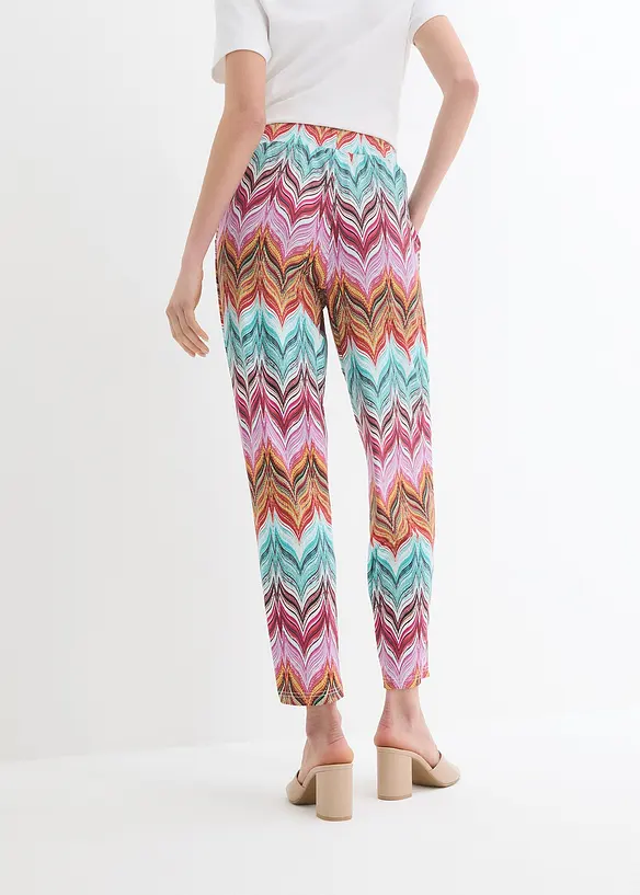 Jersey-Hose in bunt von hinten - bonprix Jersey-Hose in bunt von hinten - bonprix