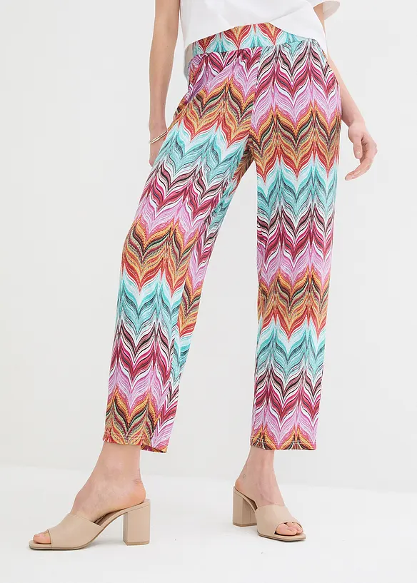 Jersey-Hose in bunt von vorne - bonprix Jersey-Hose in bunt von vorne - bonprix