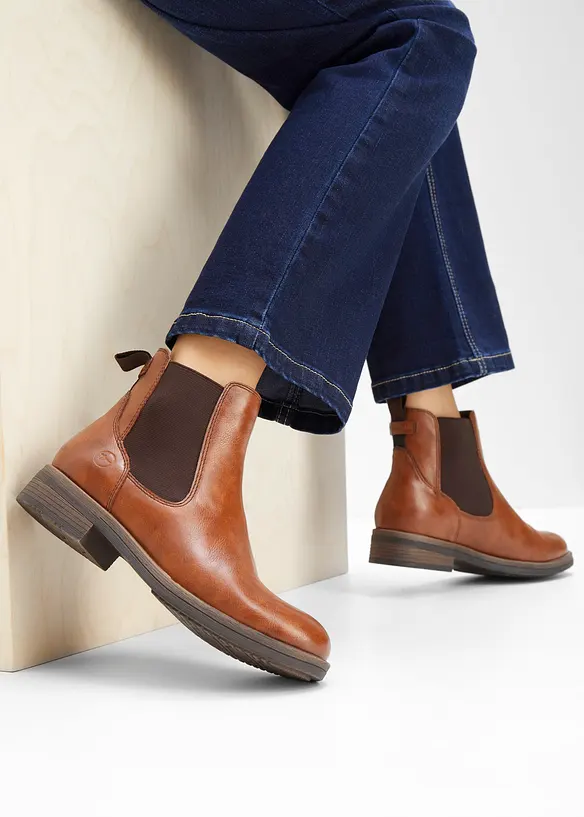 Tamaris Chelsea-Boots in braun - Tamaris