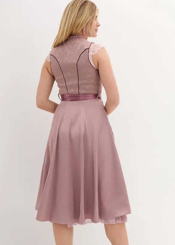 Dirndl mit Pailletten-Schürze von hinten (Totalaufnahme) - bonprix