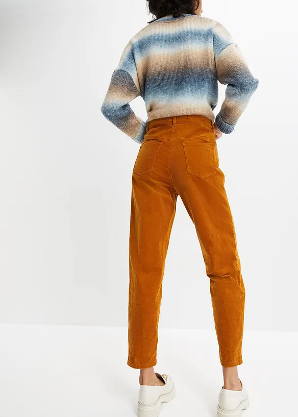 Cordhose aus Baumwoll-Mix in braun von hinten - bonprix Cordhose aus Baumwoll-Mix in braun von hinten - bonprix