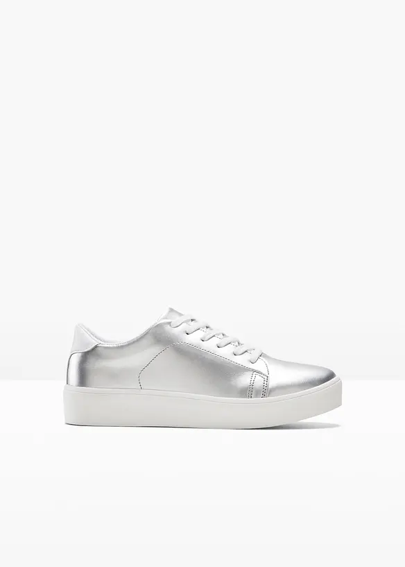 Plateau Sneaker in silber - bpc selection