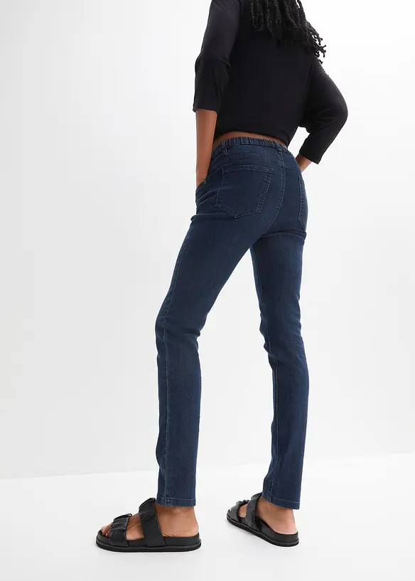 Jeggings in blau von hinten - bonprix Jeggings in blau von hinten - bonprix