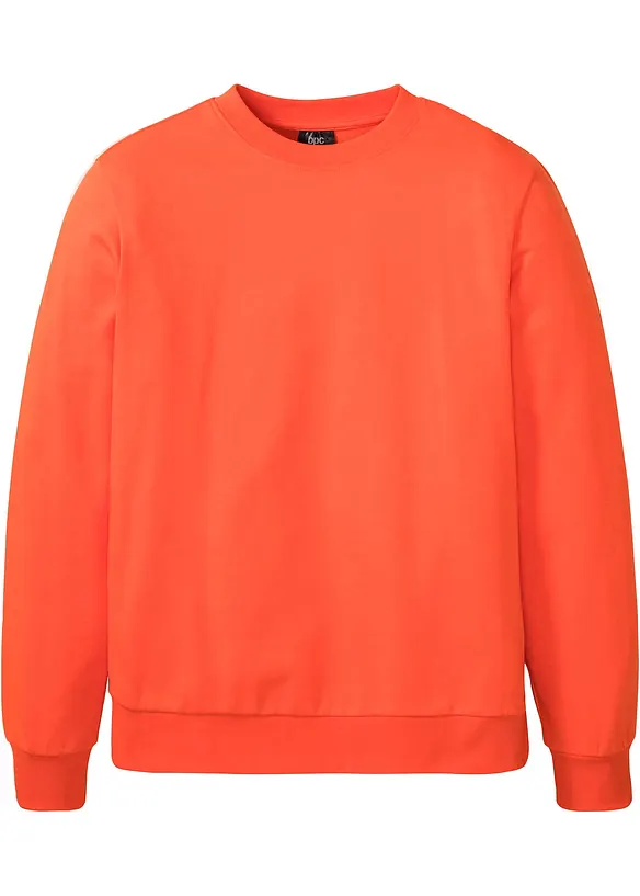 Sweatshirt in rot von vorne - bonprix