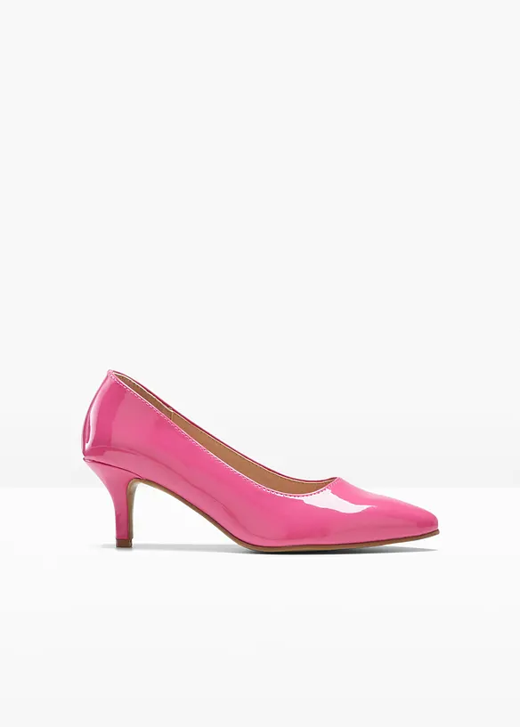 Pumps in pink von vorne - bonprix