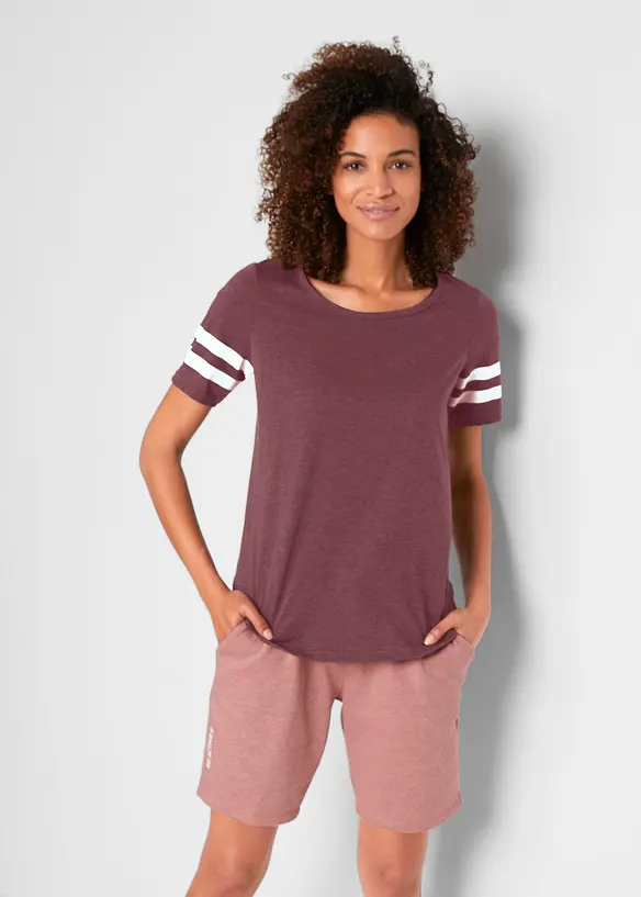 Leichtes Sport-Shirt (2er Pack) in grau von vorne (im Anschnitt) - bonprix Leichtes Sport-Shirt (2er Pack) in grau von vorne (im Anschnitt) - bonprix