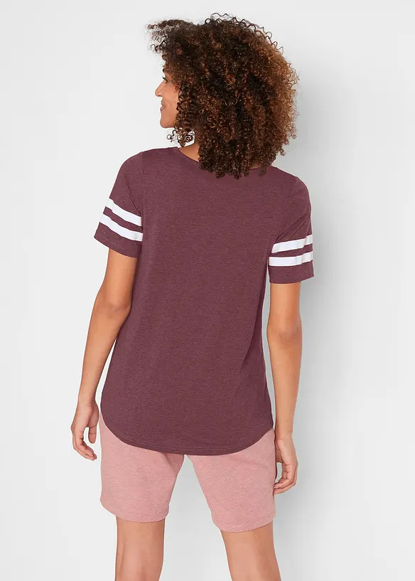 Leichtes Sport-Shirt (2er Pack) in grau von hinten (im Anschnitt) - bonprix Leichtes Sport-Shirt (2er Pack) in grau von hinten (im Anschnitt) - bonprix