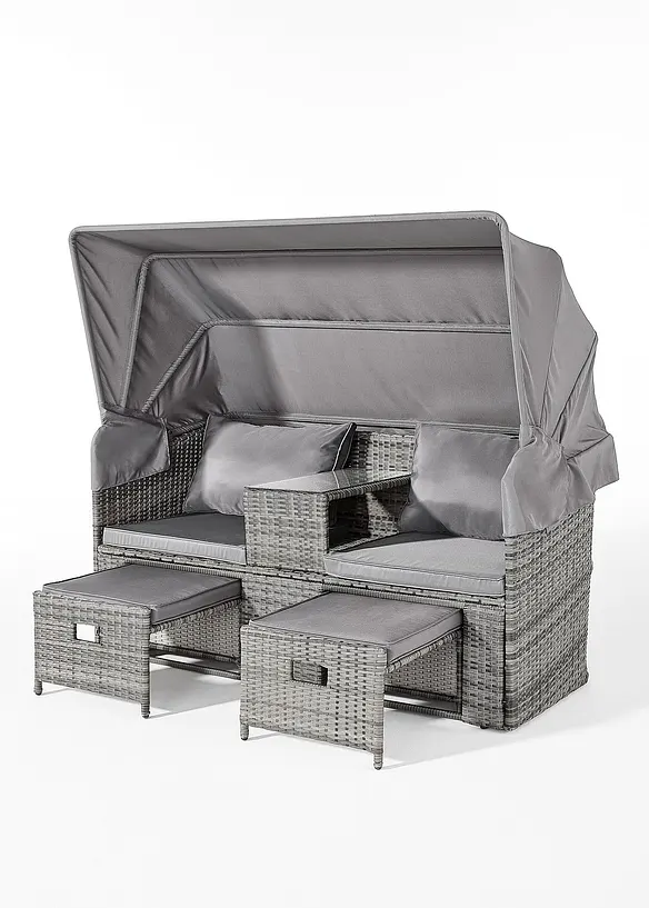 bpc living bonprix collection Gartensofa mit Canopy und Fußstützen