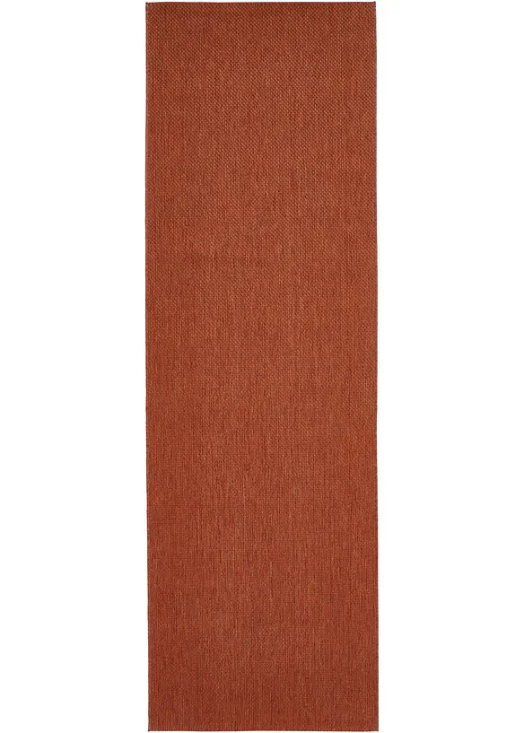 In- und Outdoor Teppich in orange - bonprix