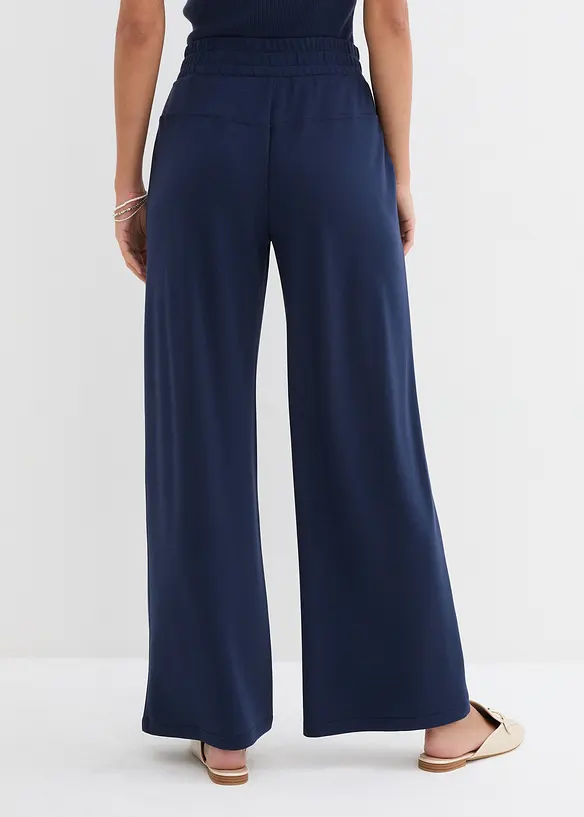 Jersey-Marlene in blau von hinten - bonprix Jersey-Marlene in blau von hinten - bonprix